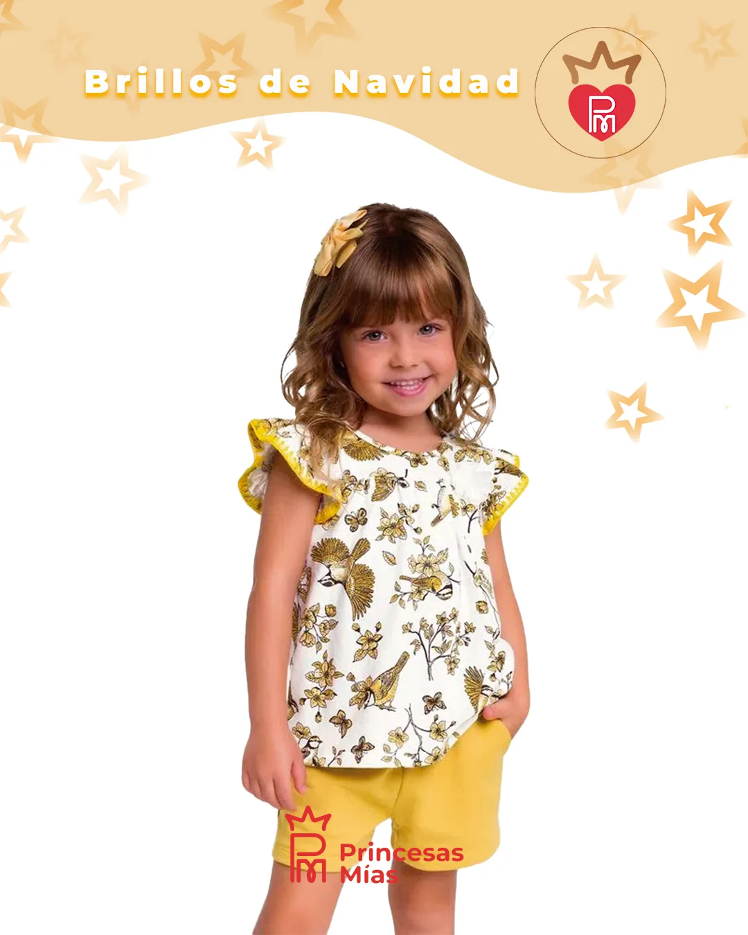 CONJUNTO PAJARITO AMARILLO 13179