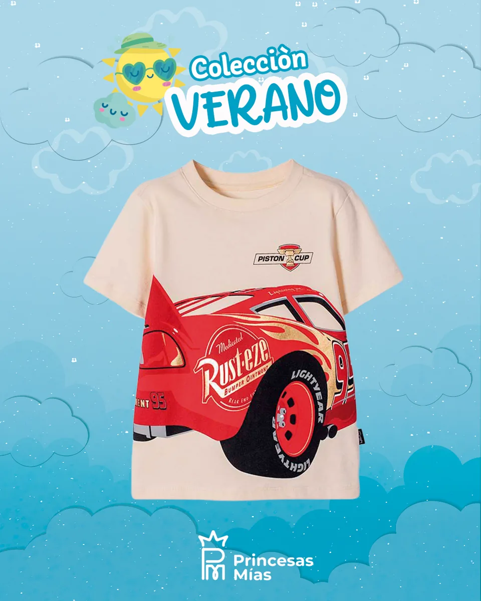 CAMISETA DE CARS 96516