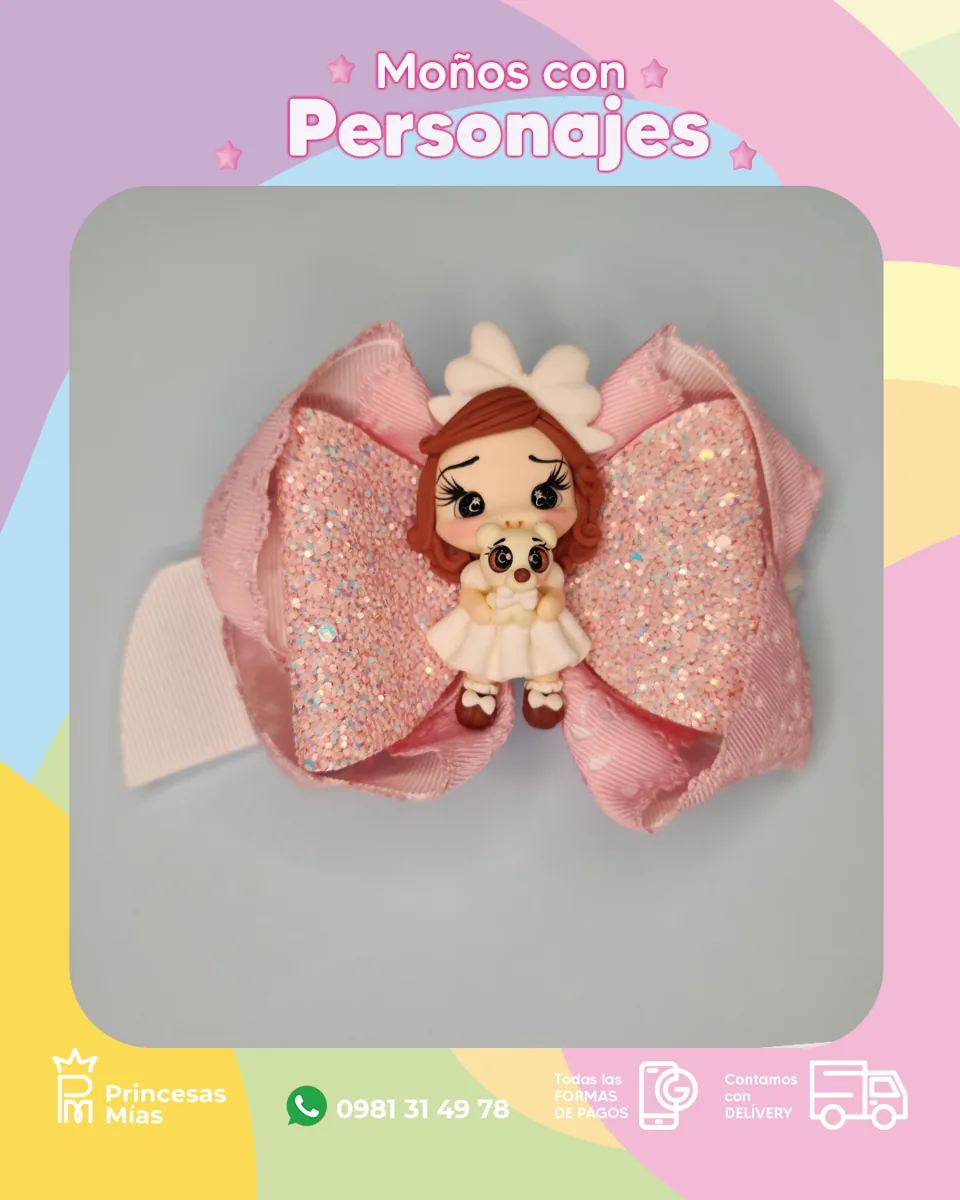 Moño Niñita Brilli Brilli 🎀✨1100-20