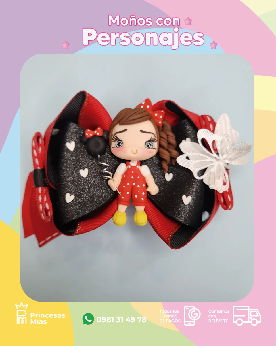 Moño Minnie ❤️1100-26