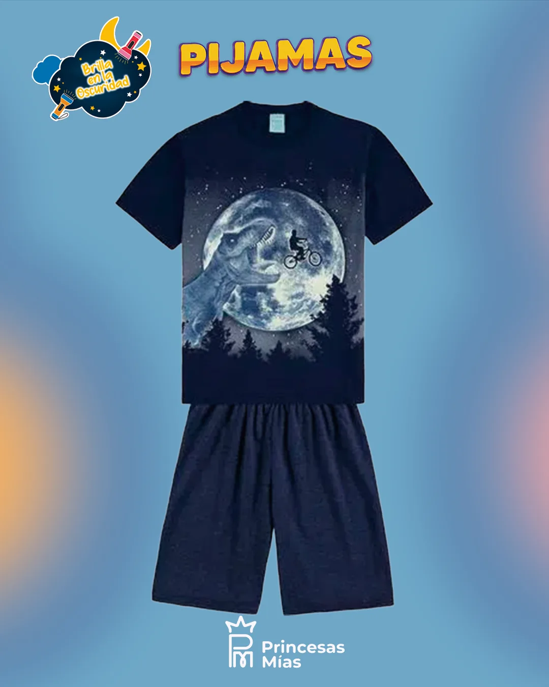 Pijama Niño “Dragón” Gris 111033