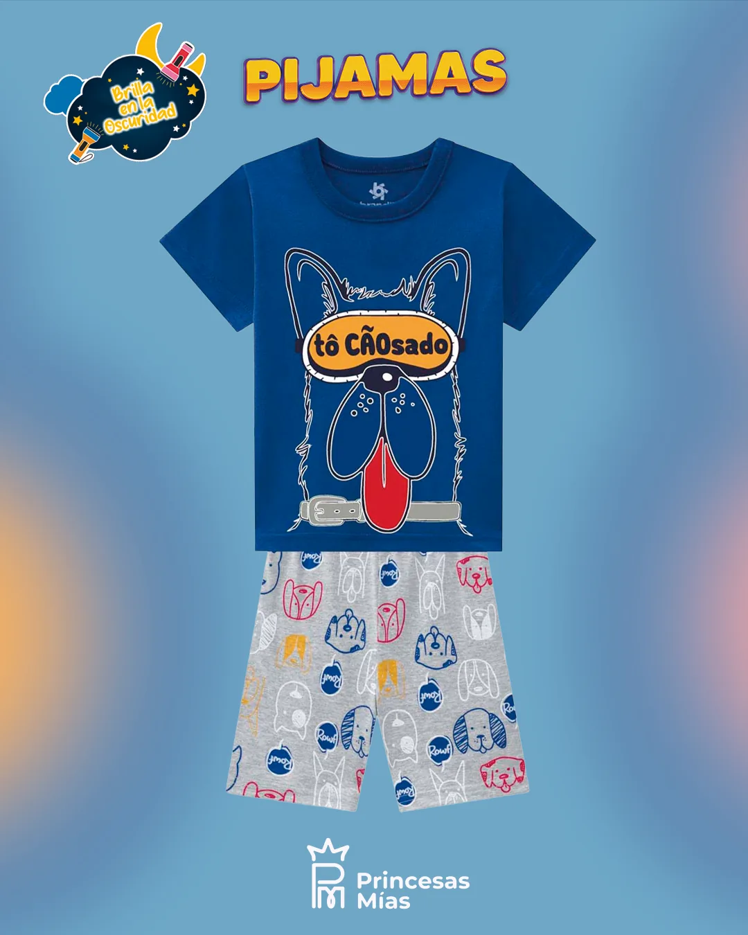 Pijama Brandili “Tô Cãosado” 24633